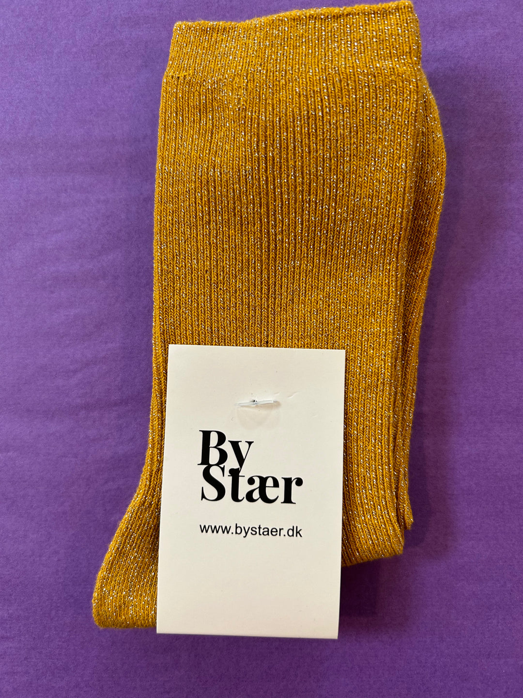 By stær glimmer strømper Base / Guld Onesize / Guld