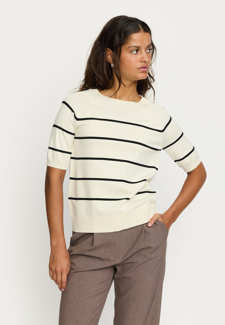SR Marla Stripe SS Knit