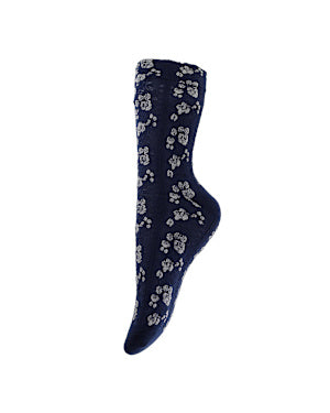 BY STÆR Blomster Strømper