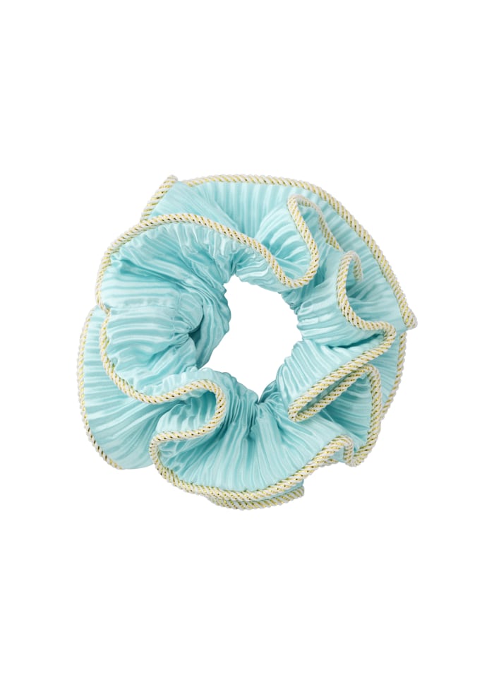 BY STÆR Lilje Scrunchie Lysblå