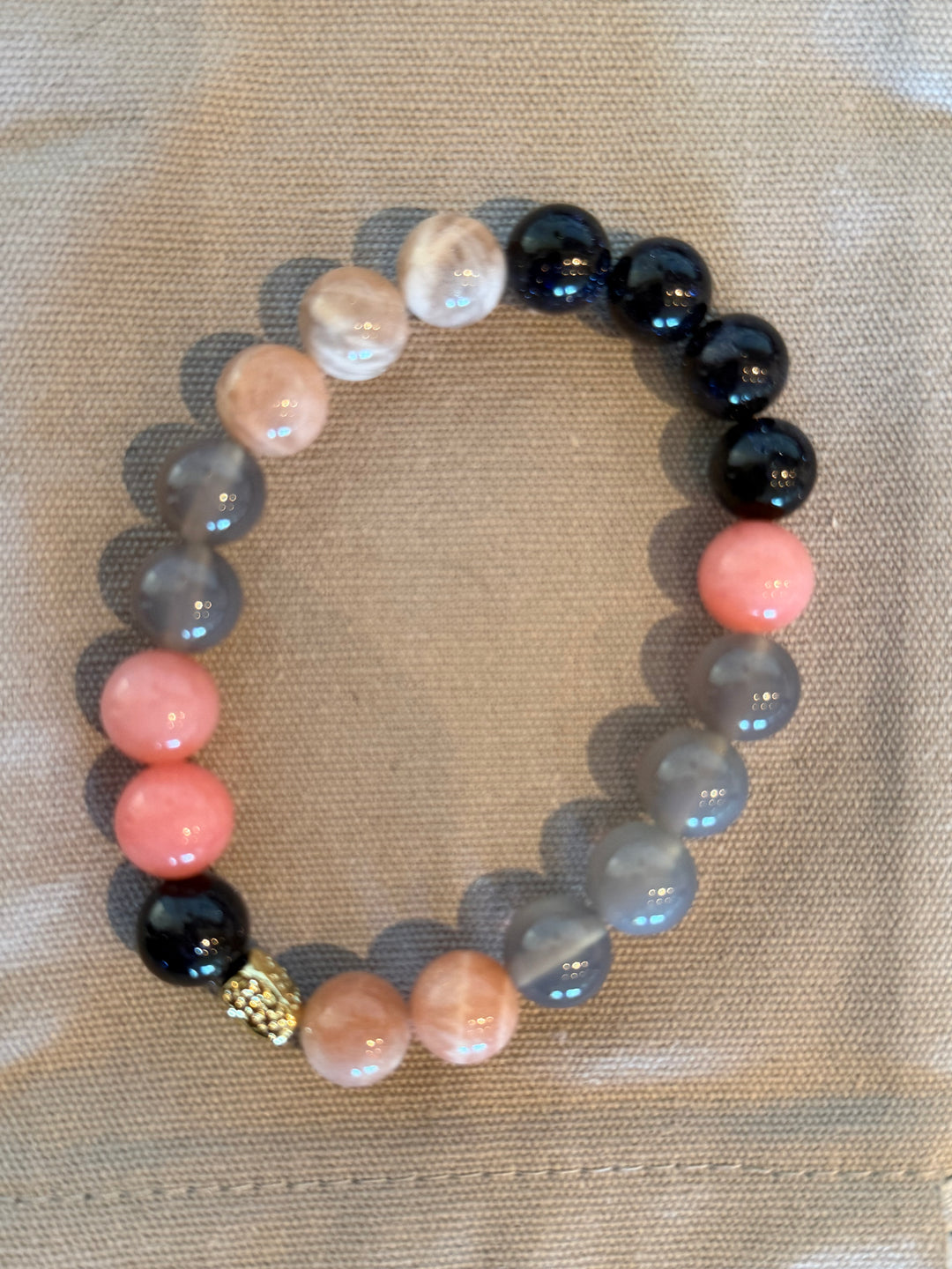 Friihof+Siig Armbånd Sort Mix