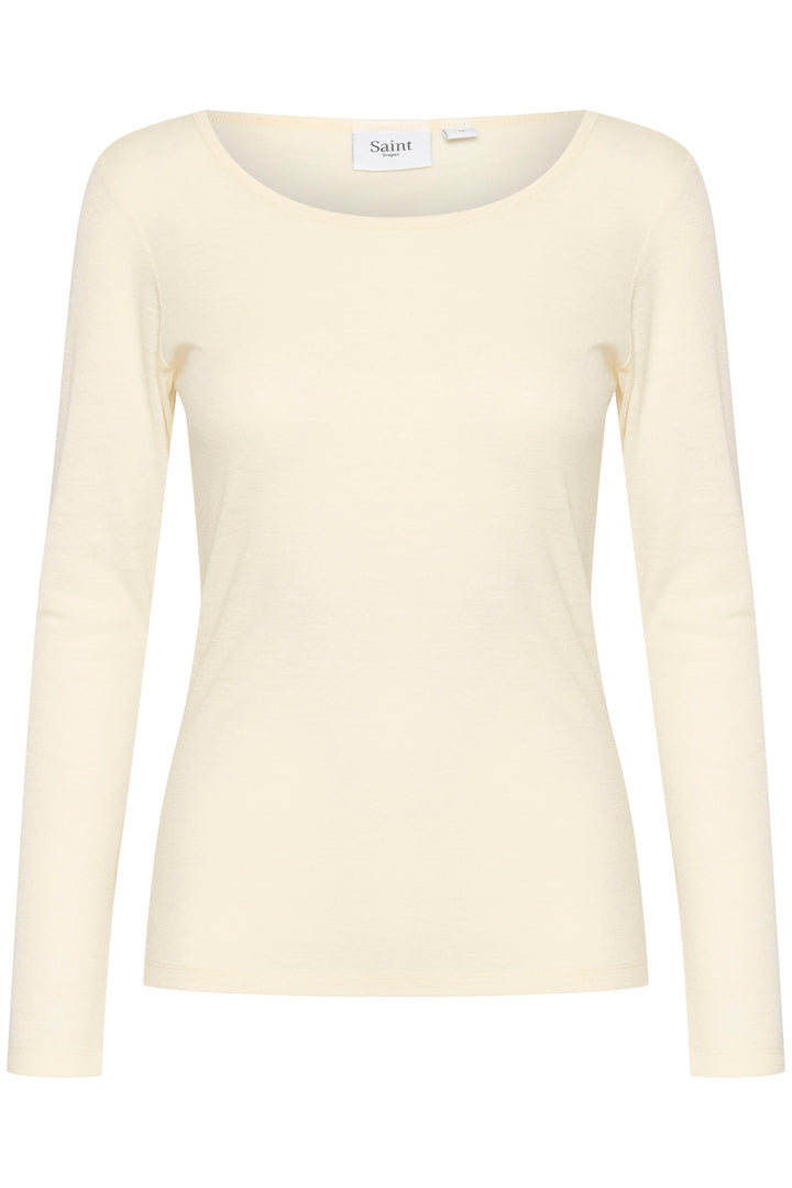 ST Garima Wool blouse Ice
