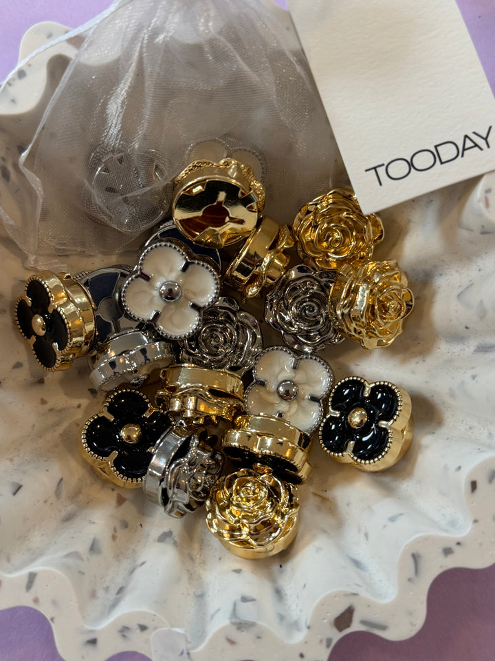 TOODAY Button Clips