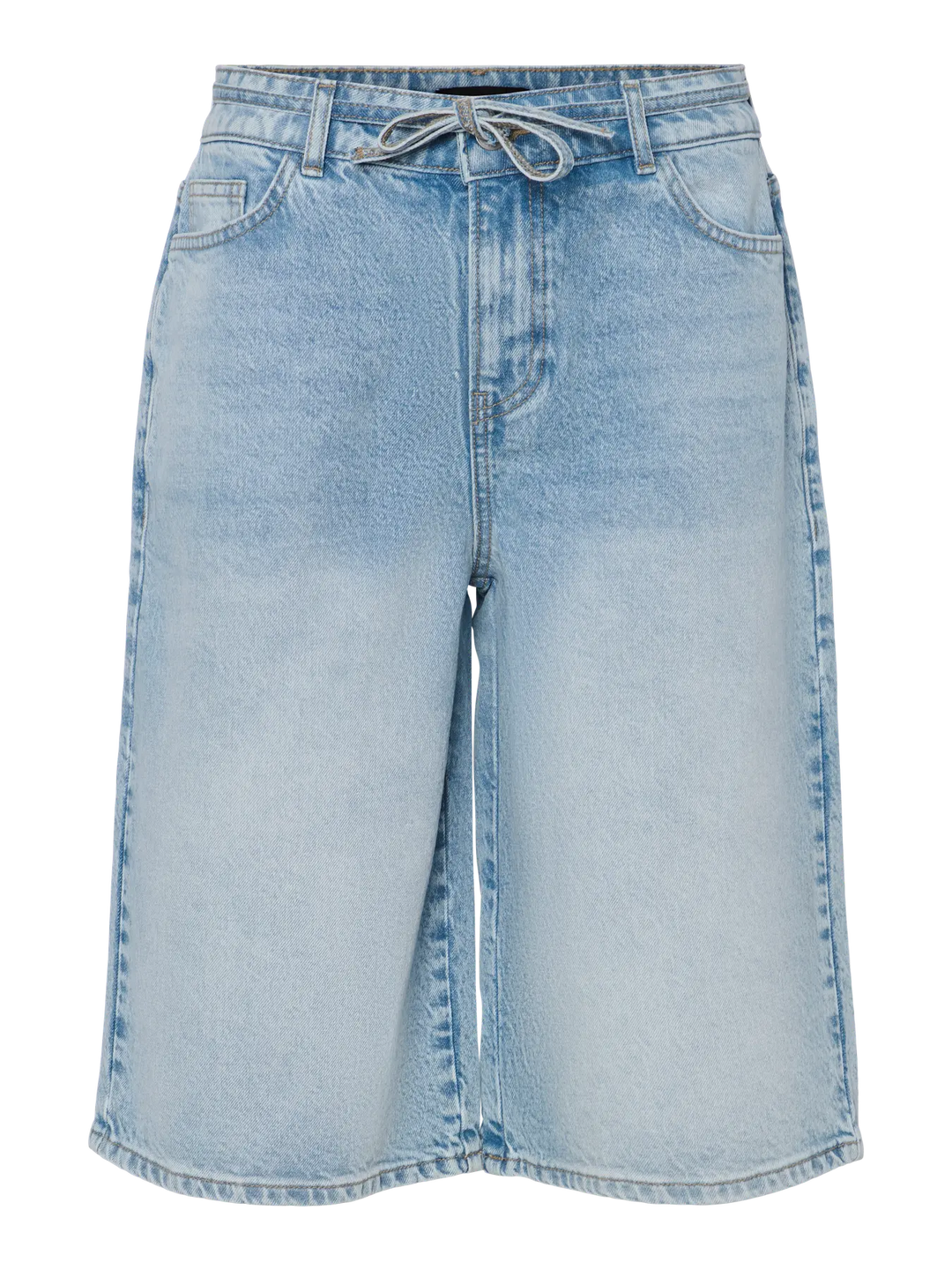 PC Selma MW Wide Denim Shorts