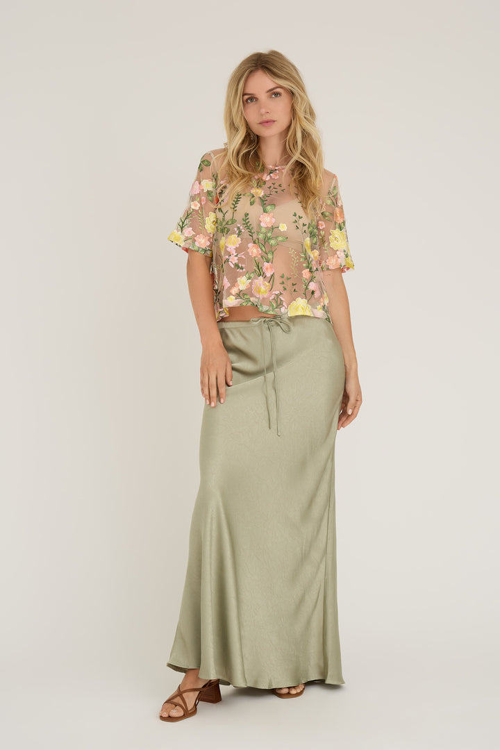 A-View Fuschia Blouse