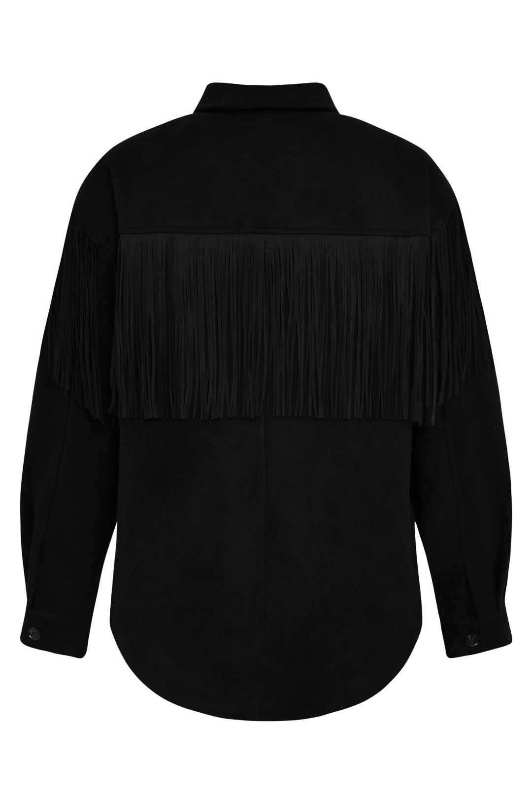 A-View Suede Fringe Shirt