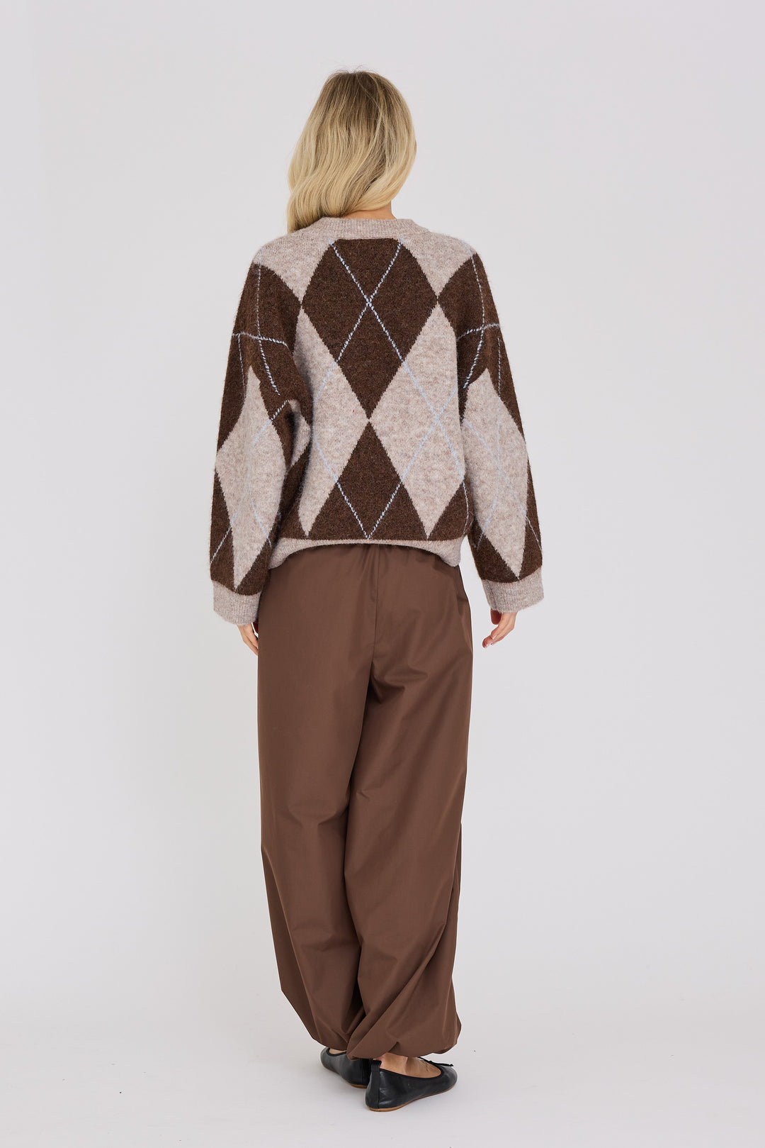 AVIEW Harlekin knit pullover