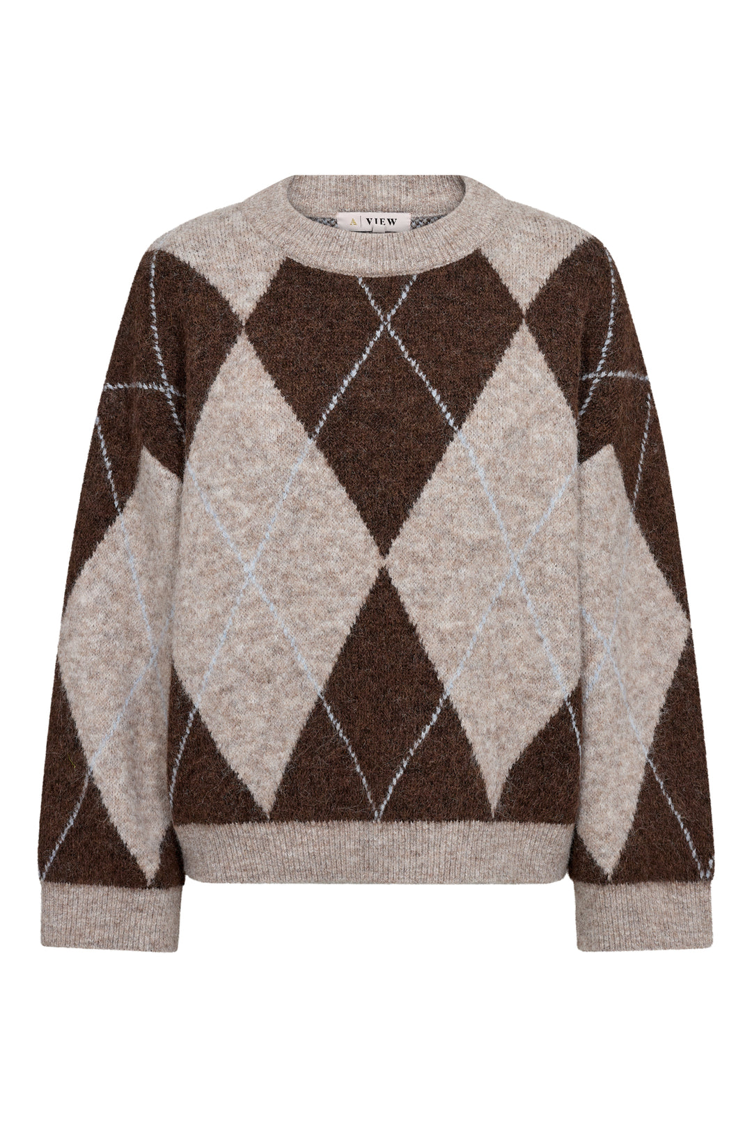 AVIEW Harlekin knit pullover