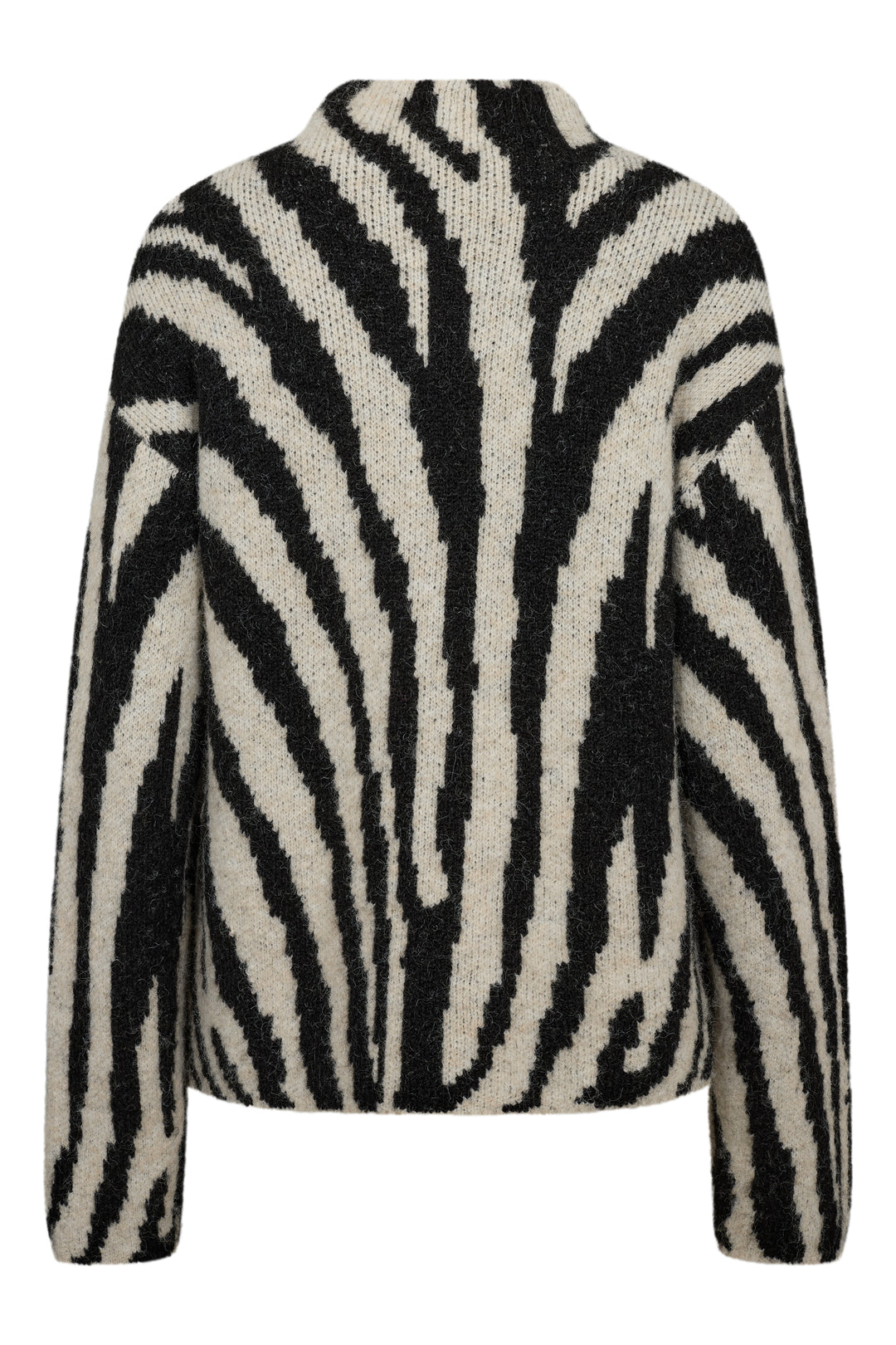 AVIEW Zebra knit pullover