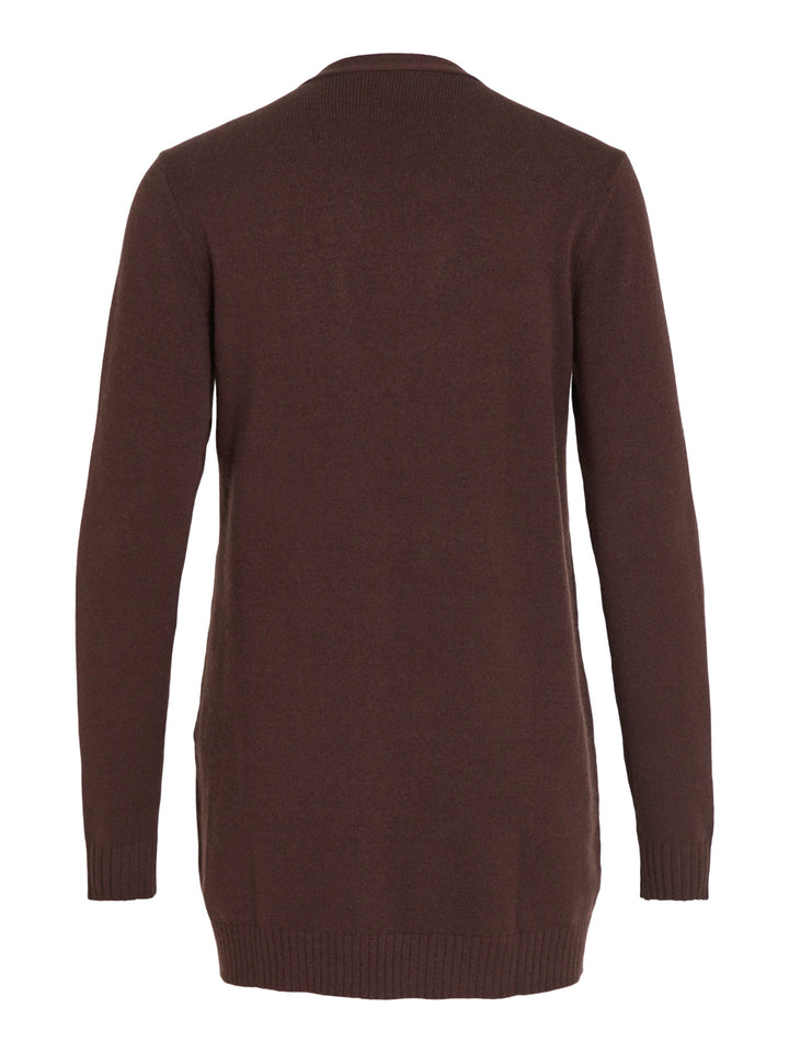 VI RIL OPEN L/S KNIT CARDIGAN