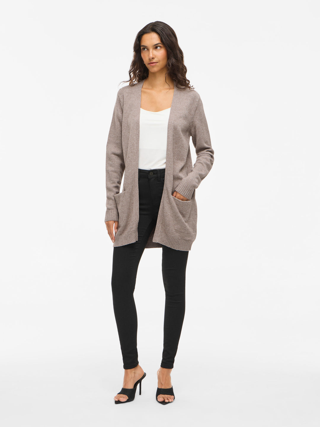 VI VIRIL OPEN L/S CARDIGAN