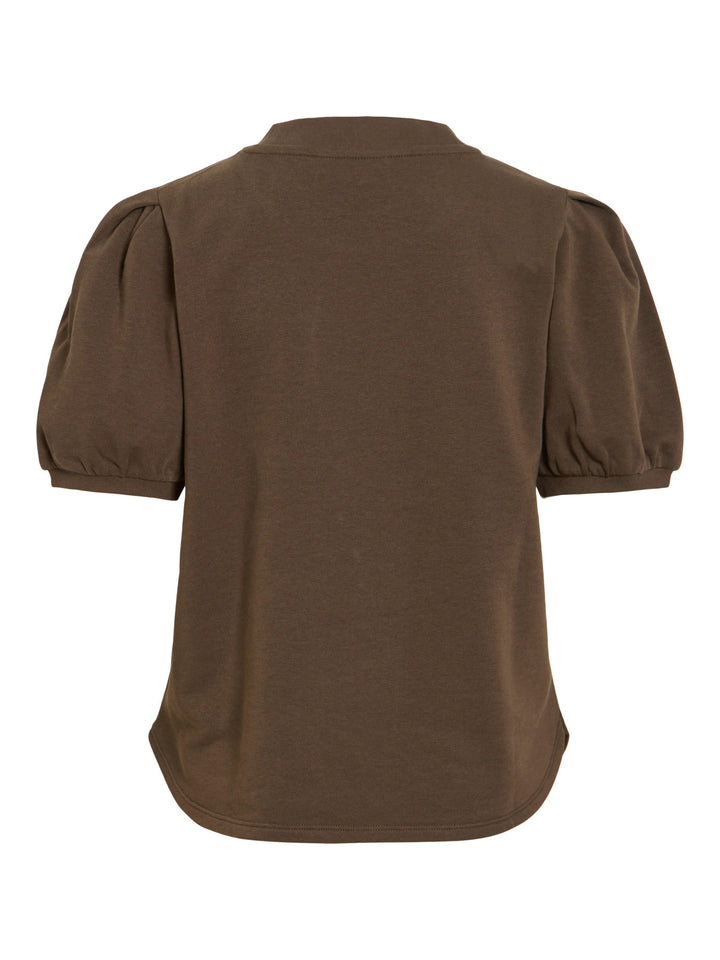 VI HARISA CREW NECK 2/4 SWEAT TOP