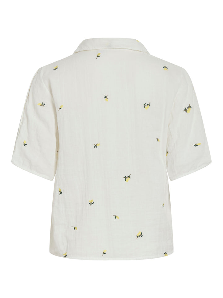 VI BRODERA 2/4 LEMON EMB SHIRT