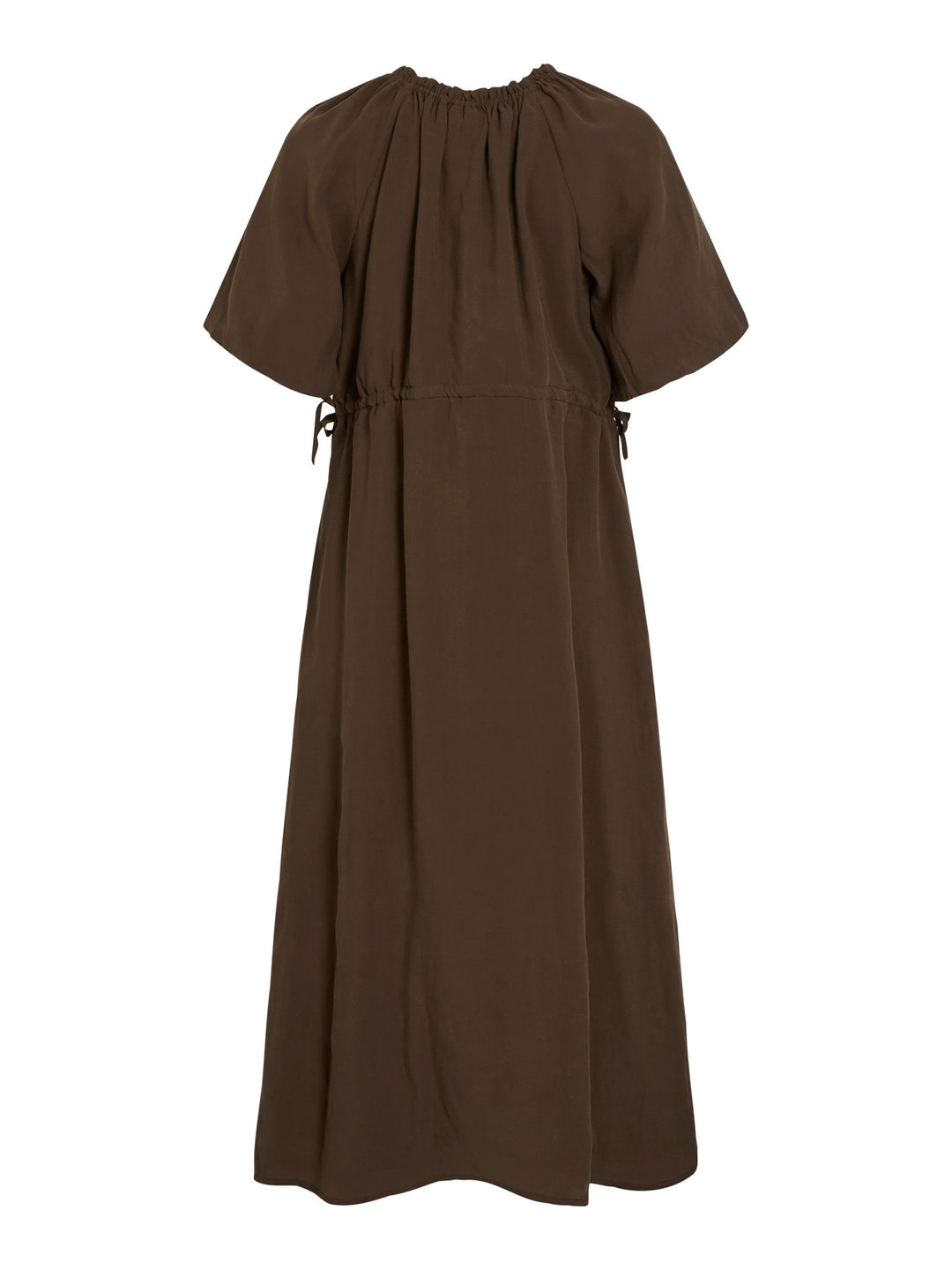 VI HEKLA O-NECK 2/4 MIDI DRESS
