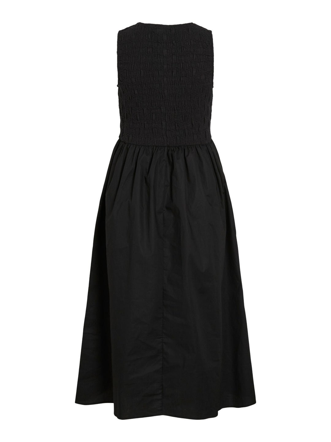 VI CARLA O-NECK S/L MIDI DRESS