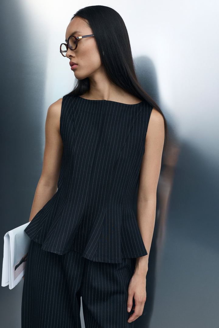 VI MASTRIBA BOAT NECK S/L TOP