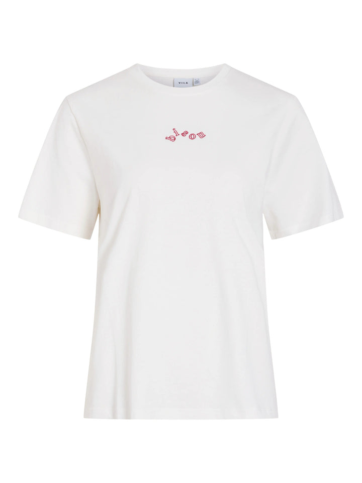VI SYBILLA BISOU O-NECK S/S TOP