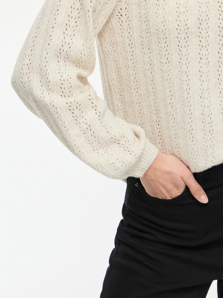 VI LIGA POINTELLE L/S O-NECK TOP