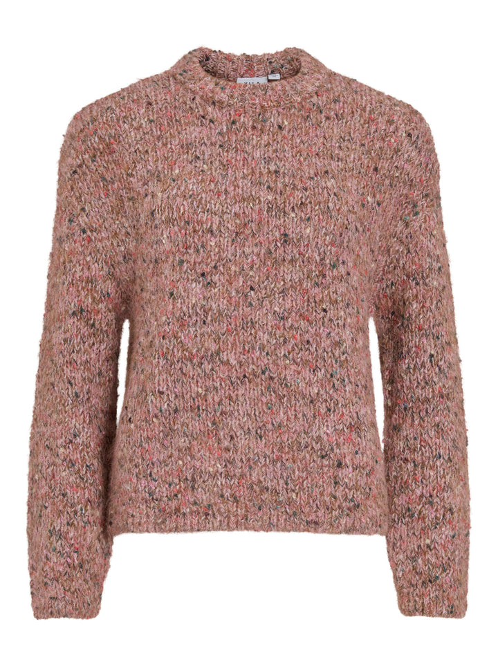 VI LILI O-NECK L/S KNIT TOP