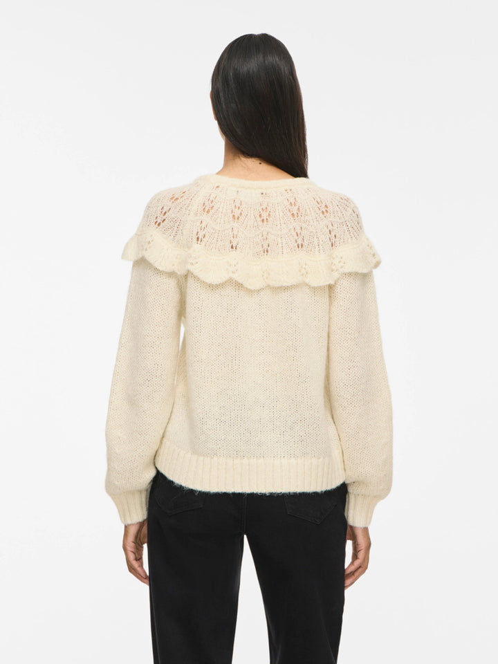 VI MOYANO O-NECK L/S KNIT TOP