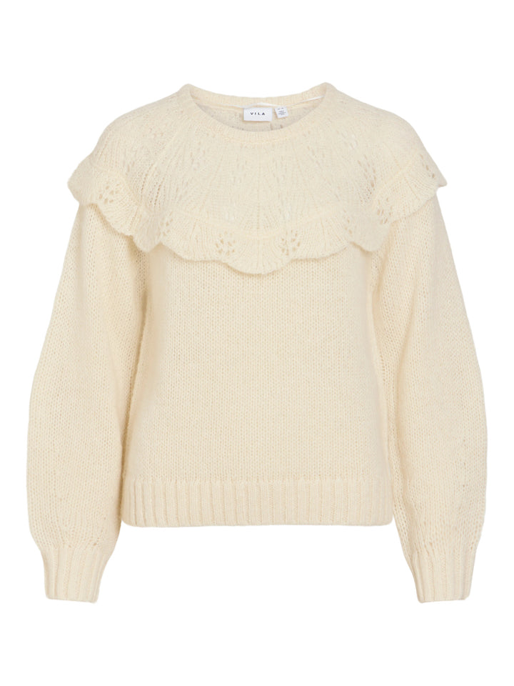 VI MOYANO O-NECK L/S KNIT TOP