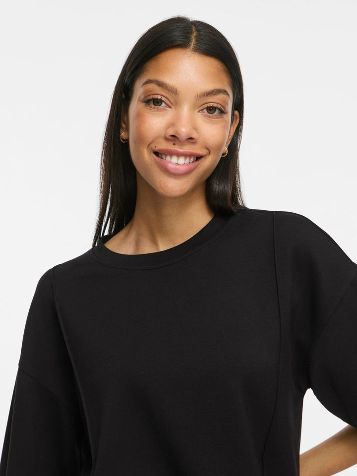 VI TELANA O-NECK 2/4 SWEAT T-SHIRT