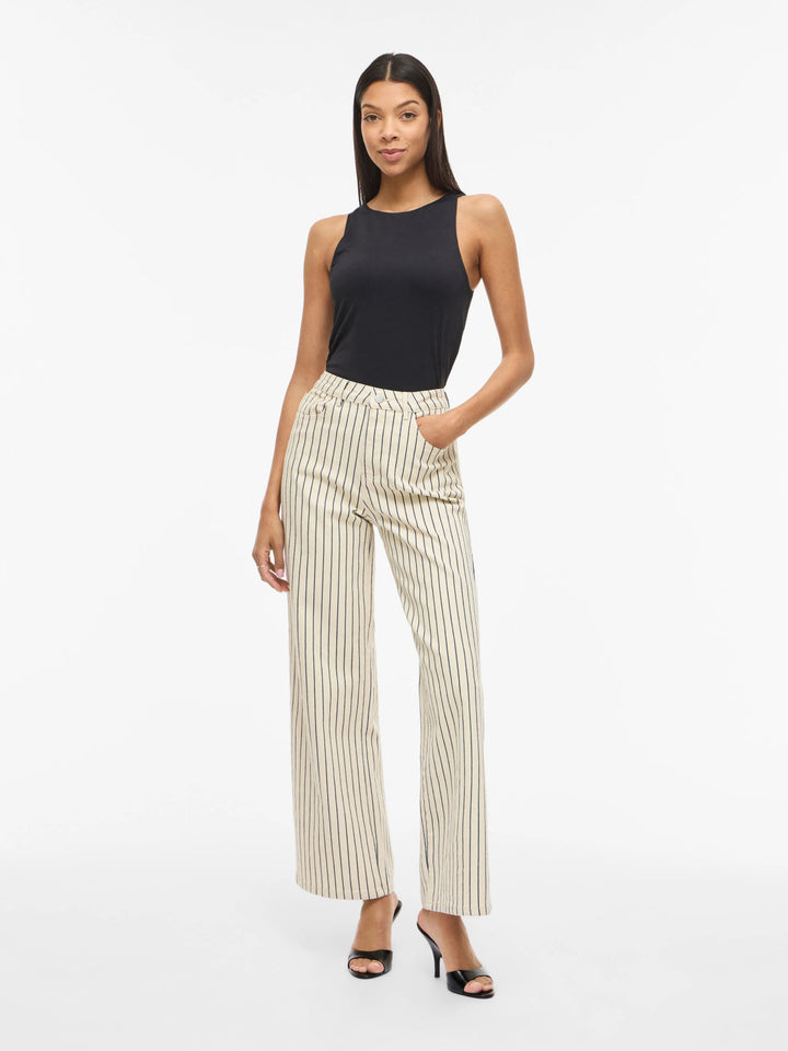 VI CHIA HW STRIPED JEANS