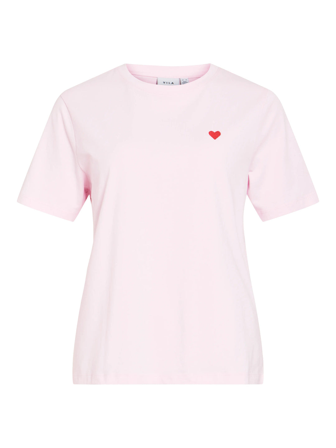 VI VORA S/S HEART EMB T-SHIRT