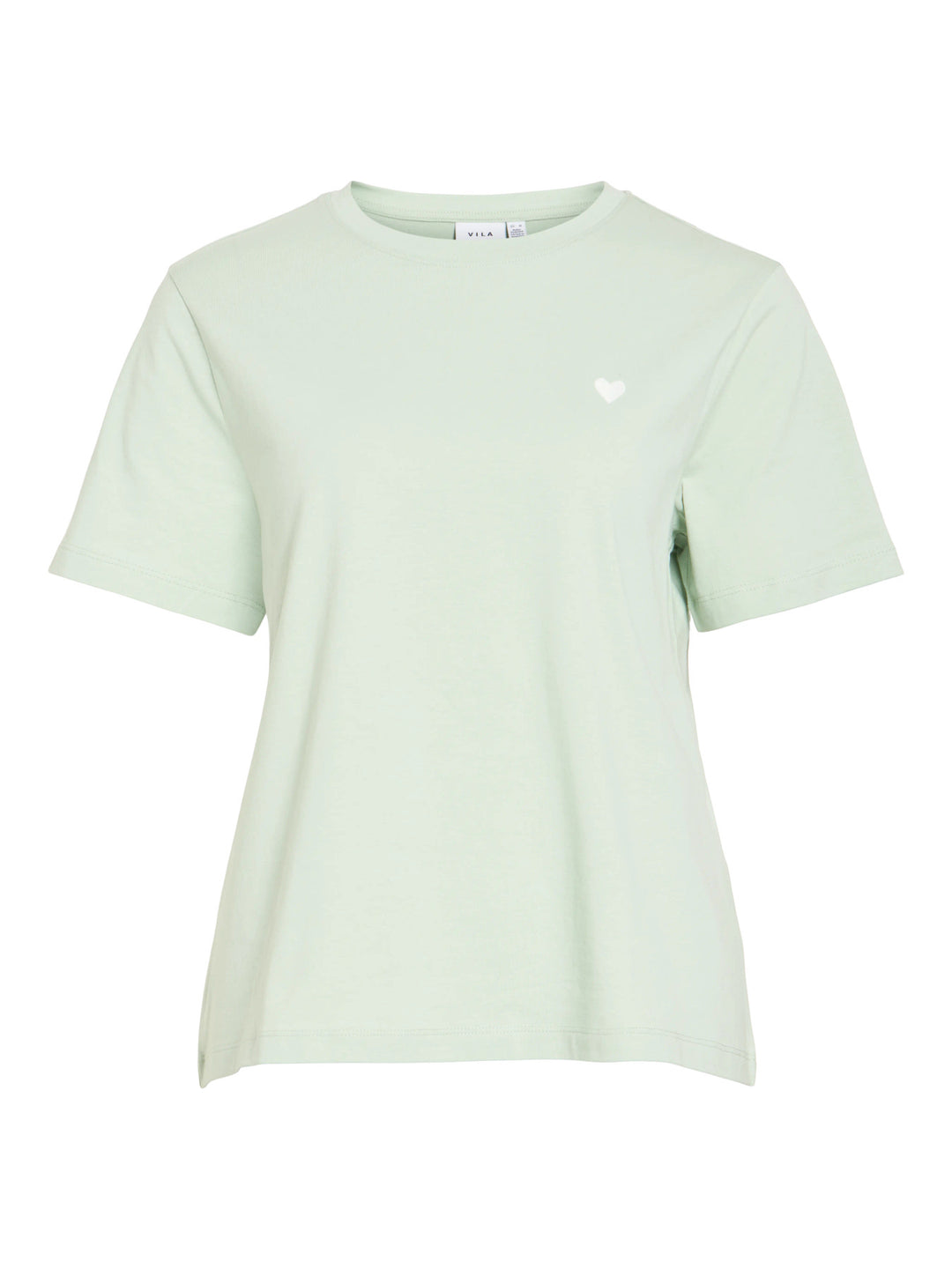 VI VORA S/S HEART EMB T-SHIRT
