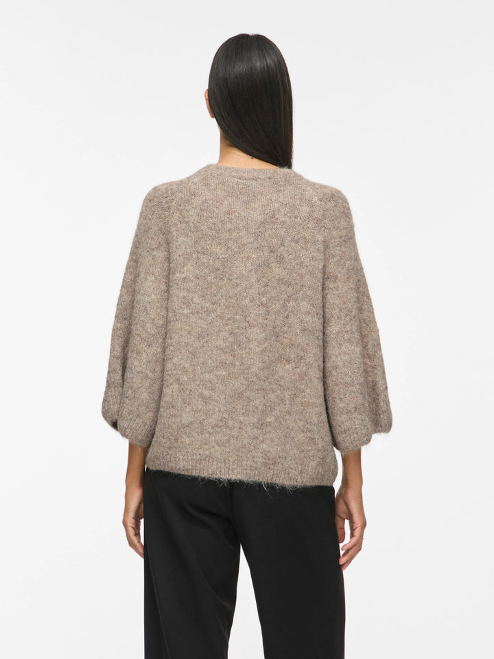 VI BOWS 3/4 KNIT CARDIGAN
