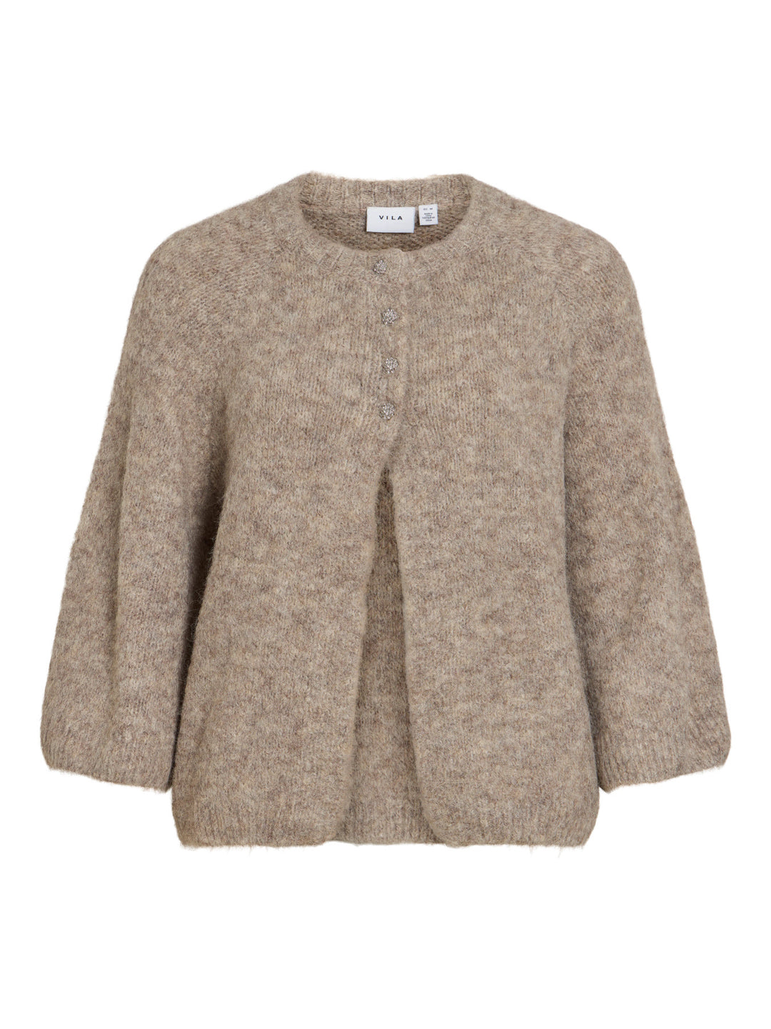 VI BOWS 3/4 KNIT CARDIGAN