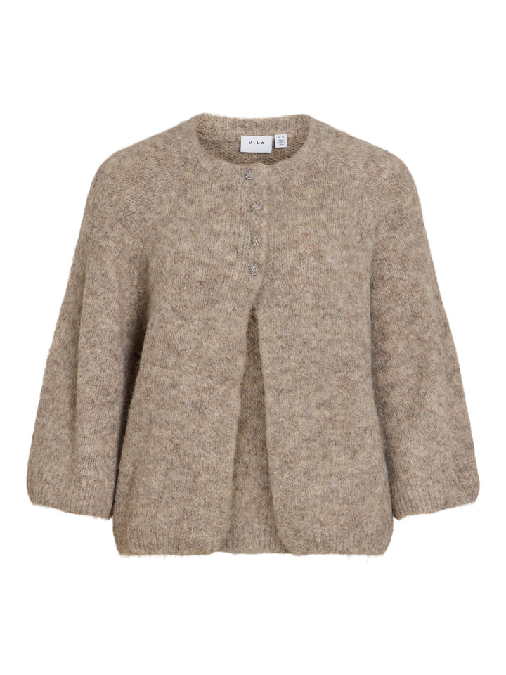 VI BOWS 3/4 KNIT CARDIGAN