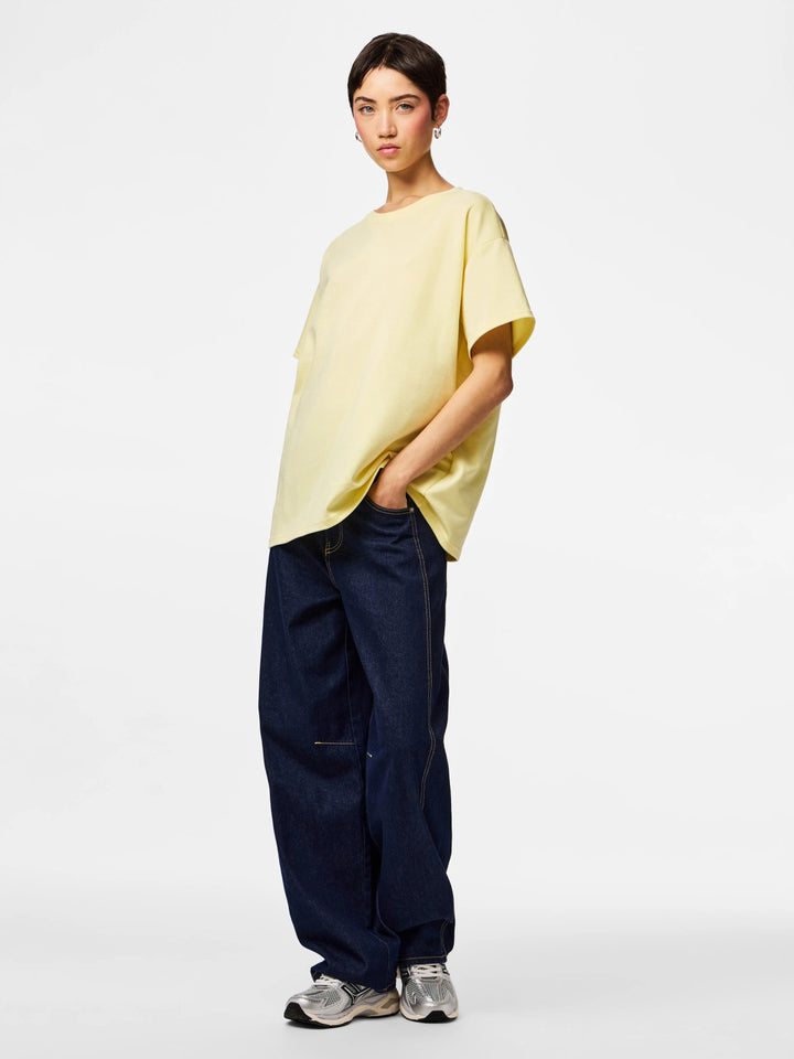 PCSKYLAR SS OVERSIZED TEE JRS