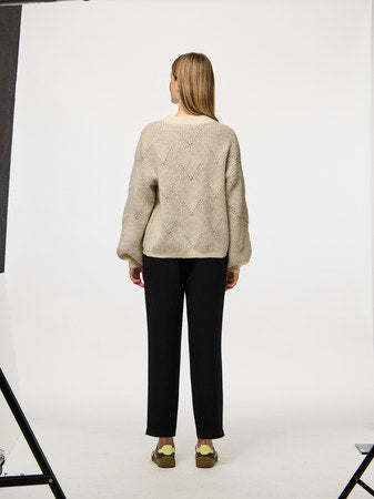 PC JENNA LS O-NECK KNIT