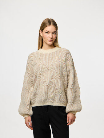 PC JENNA LS O-NECK KNIT