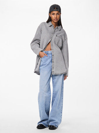 PC MAISIE LS DENIM SHIRT