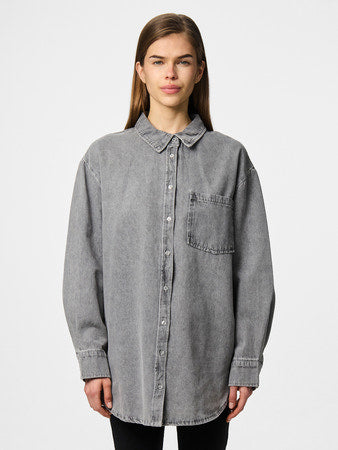 PC MAISIE LS DENIM SHIRT