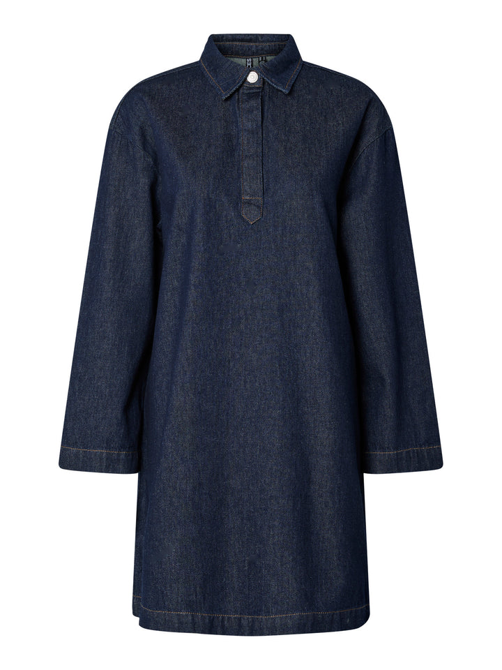 PC Kenya LS A-Shape Denim Dress