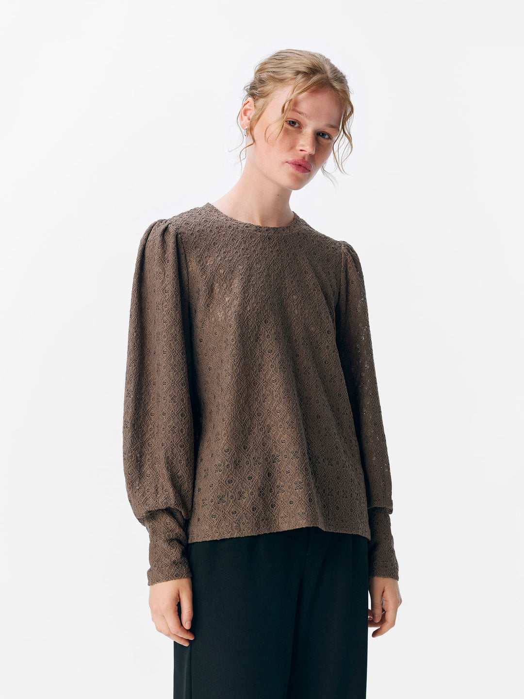 OB LAILA L/S RE TOP