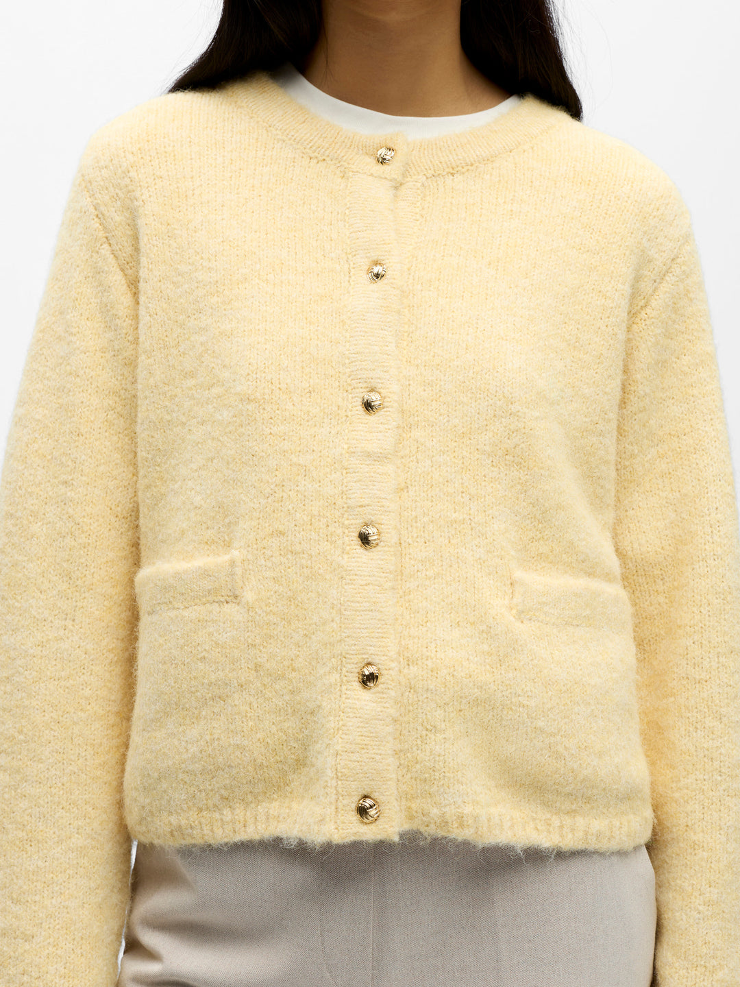 OB SAGGIA RE L/S KNIT CARDIGAN