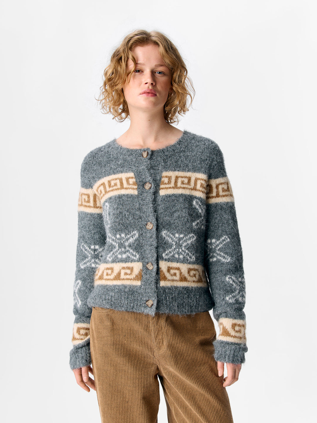 OB Galia L/SS Knit Cardigan