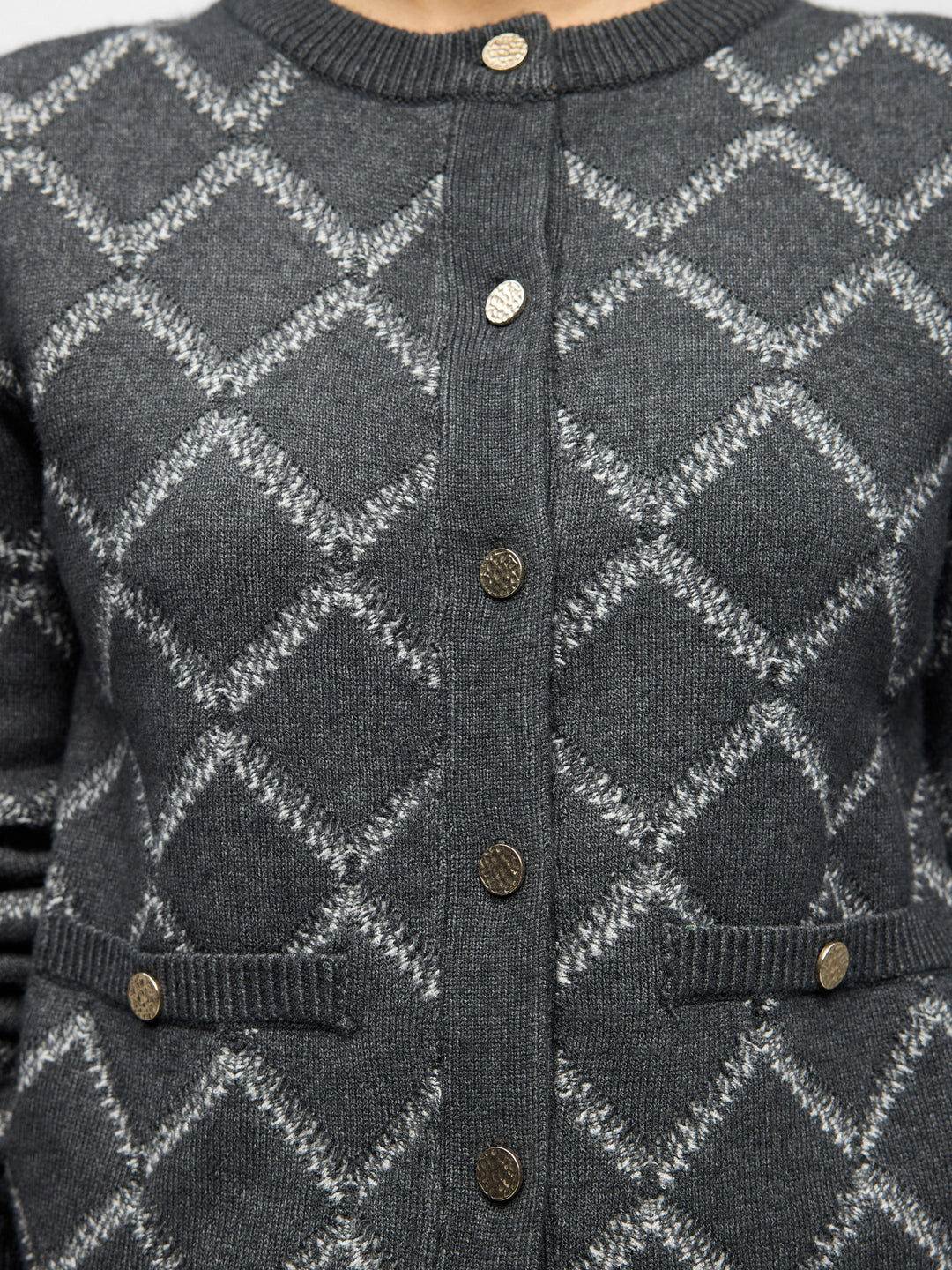 OB Piluna L/S Knit Cardigan