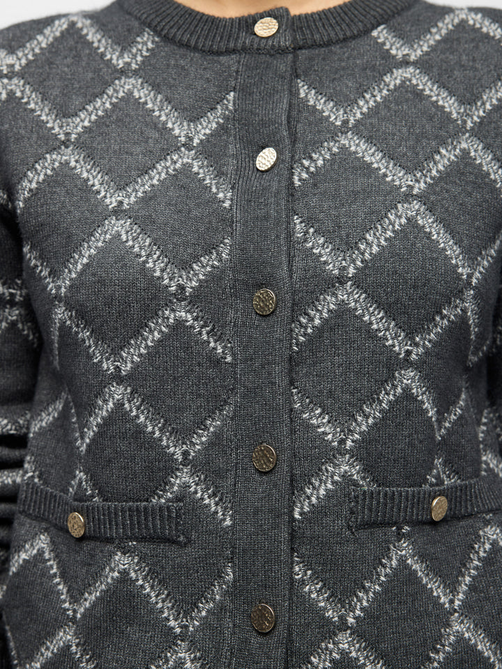 OB Piluna L/S Knit Cardigan