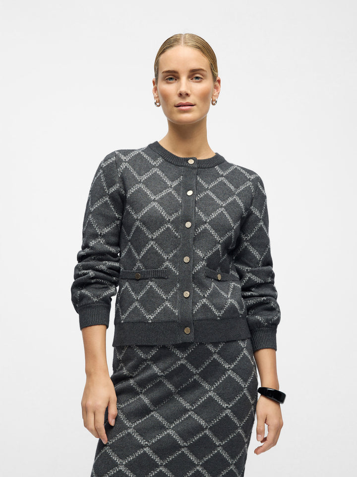 OB Piluna L/S Knit Cardigan