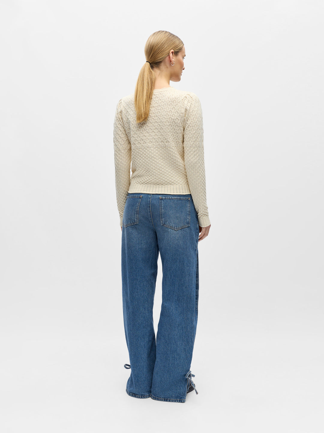 OBJNOA L/S V-NECK KNIT CARDIGAN
