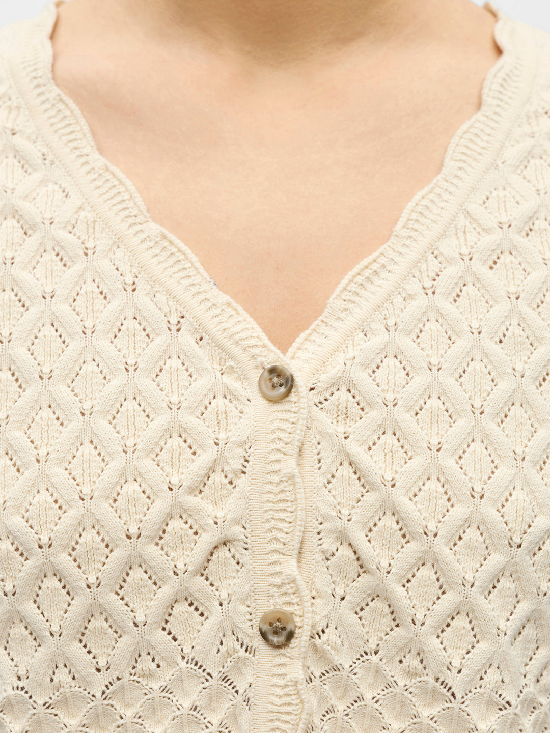 OBJNOA L/S V-NECK KNIT CARDIGAN