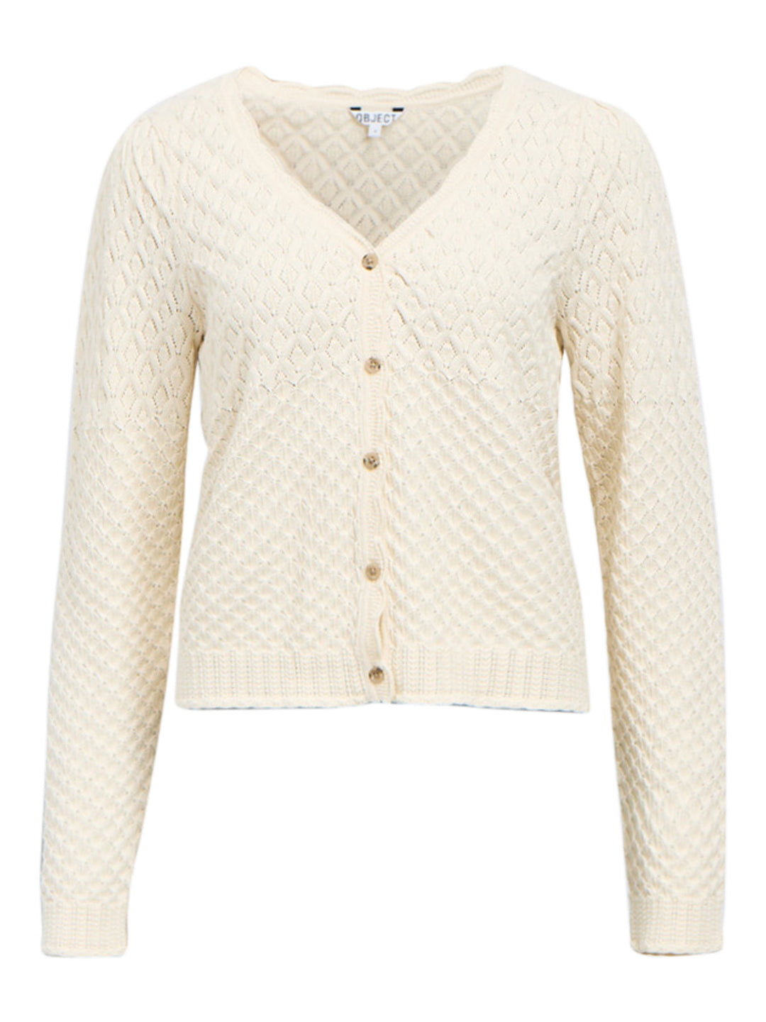 OBJNOA L/S V-NECK KNIT CARDIGAN