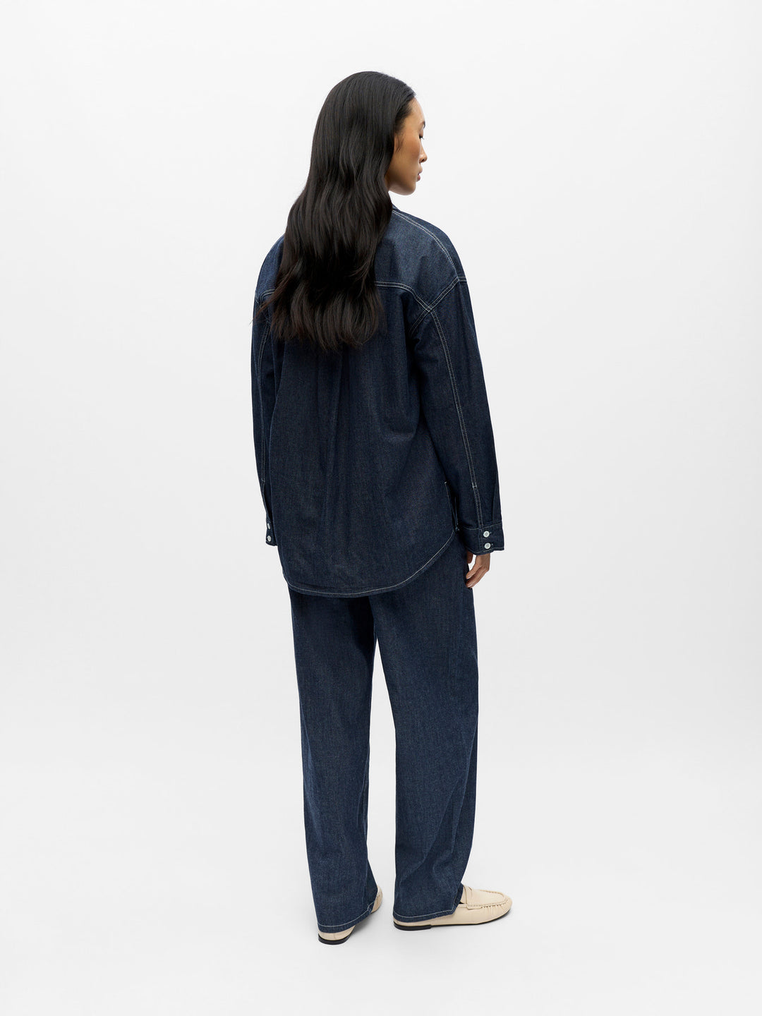 OB GINA L/S LO DENIM SHIRT