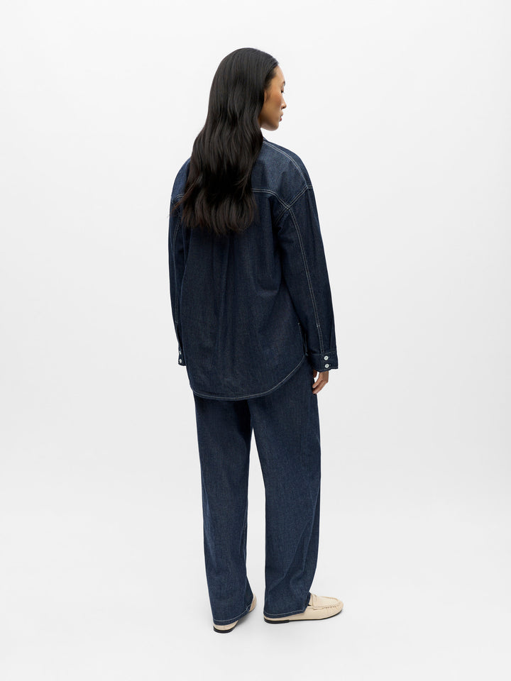 OB GINA L/S LO DENIM SHIRT