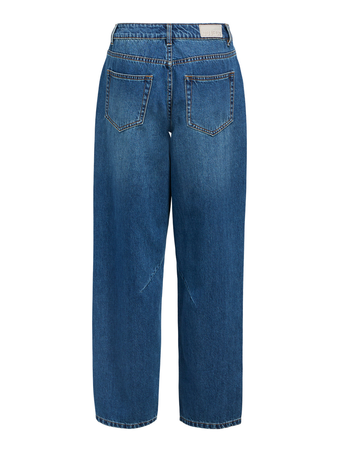 OB MIU ZOE MW BARREL ANKLE JEANS